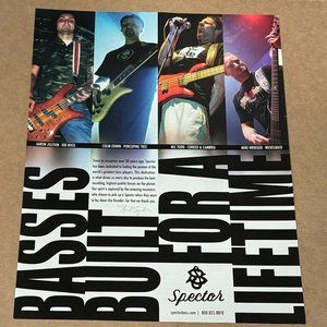 Julison / Edwin / Mic Todd / Mike Kroeger - Spector Bass Guitars - 2006 Print Ad